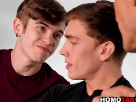 Step daddy has delighted sexual intercourse in the office hot rejected delighted porn