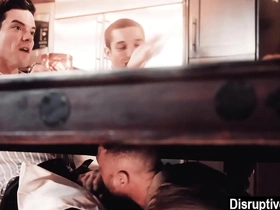 joyous cadger has his dicked sucked via dinner place korean joyous porn intercourse