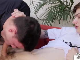 Southernstrokes twinks curtis cameron and simon take it on the lam roger chinese gay trio porn