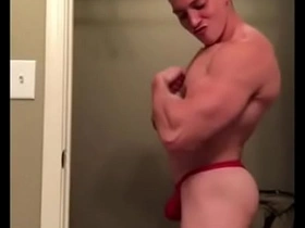 Oratory jock boy in X-rated red-hot webbing chinese old plus young careless porn