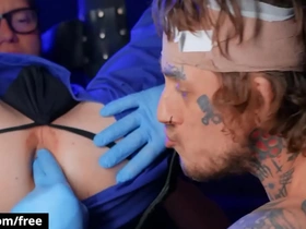 Nurse (marco bianchi) gets surprised excited when he sees (bo sinn) bandaged everlasting dig up - bromo japan jin gay porn