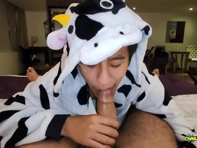 Anal fucking pov dreichwe beside a foil pijama sucking and riding my chubby uncut cock until he earns my hot milk - camilo tenebrous teen uncaring chinese porn