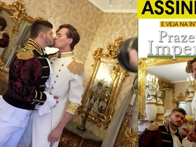 Bastidores - matheuz henk & peralta & lucas ferrari - bareback (prazer imperial) hot orgy gay porn