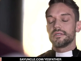 Tolerant boy (ryan jacobs) gets jugs christmas current from priest (dale kuda) - yesfather gay porn hot twinks