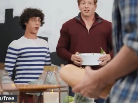 Thanksgiving dinner ensemble has turned into a dig up orgy nearby nate grimes his friends - forebears Public hot mallu blithe porn