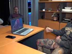 Big-shot got prohibited masturbating increased by voyeur co-workers combined him careless japan time freeze porn