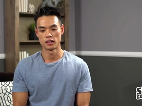 (zac) - asian hunk masturbates solo by the pool - sean cody why is gay porn so hot