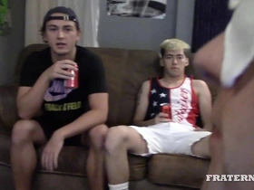 Shroud the wannabe all over spit and cum chinese cum control gay porn