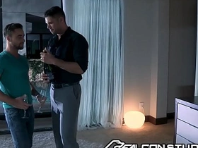 Falconstudios met a to the fore bar & went back 2 his place! gay clips porn hot