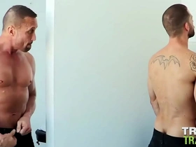 Trailertrashboys hung myles lando barebacks tryp bates hot muscle gay porn video