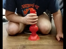 I act with my significant dilto with the addition of i cum in the matter of my spinsterhood cage chinese gay homemade porn