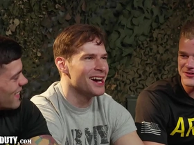 Sinful muscle hunk threeway - julian brady, david skylar, jonathan tylor - activeduty korean gay porn moan