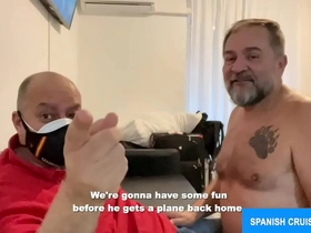 Horny daddies barebacking hot cheerful anal porn