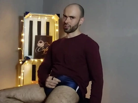 Hairy elated model striptease and cum in along to fruit studio - louis ferdinando elated massage porn asia