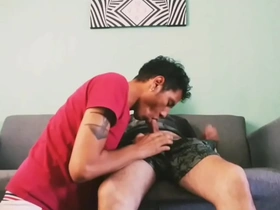 Tarde de mamadas y humo con mi papi hairy. delicia de verga. hot step dad gay porn