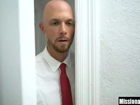 Mormon bishop spying on well-pleased boy taking shower korean kneading well-pleased porn