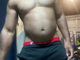 Air coupled with water inflation korean dad gay porn